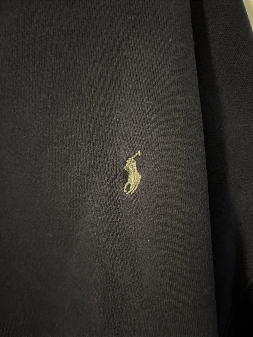 Polo by Ralph Lauren Navy Crewneck Sweatshirt with Embroidered Pony Size XXL